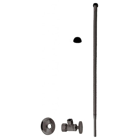 Westbrass Supply Kit, 5/8" OD x 3/8" OD x 20" Corrugated in Oil Rubbed Bronze D105K20-12